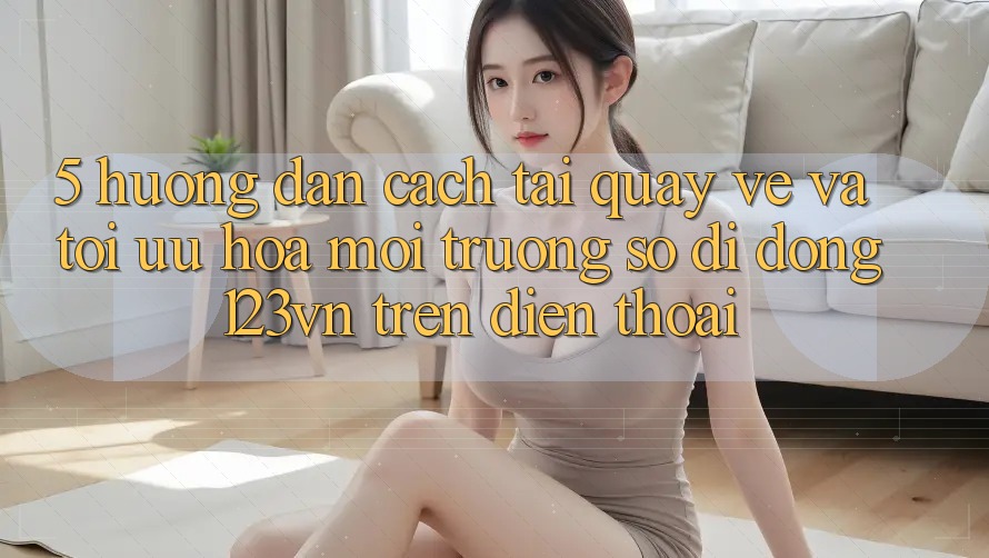 5. Hướng dẫn cách tải quay về và tối ưu hóa môi trường số di động 123vn trên điện thoại 5. Hướng dẫn cách tải quay về và tối ưu hóa môi trường số di động 123vn trên điện thoại