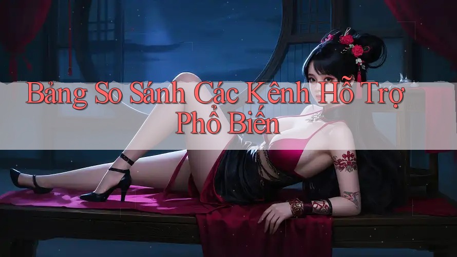 Bảng So Sánh Các Kênh Hỗ Trợ Phổ Biến Bảng So Sánh Các Kênh Hỗ Trợ Phổ Biến