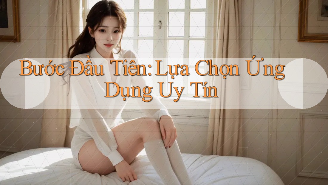 Bước Đầu Tiên: Lựa Chọn Ứng Dụng Uy Tín
