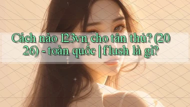 Cách nào 123vn cho tân thủ (2026)   toàn quốc flush là gì