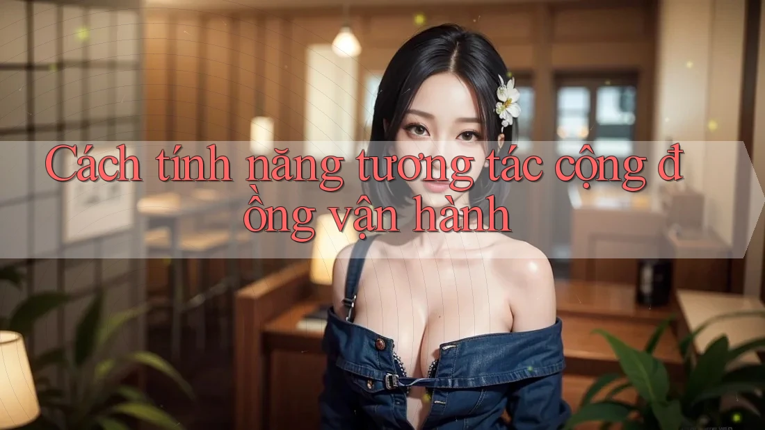 Cách tính năng tương tác cộng đồng vận hành