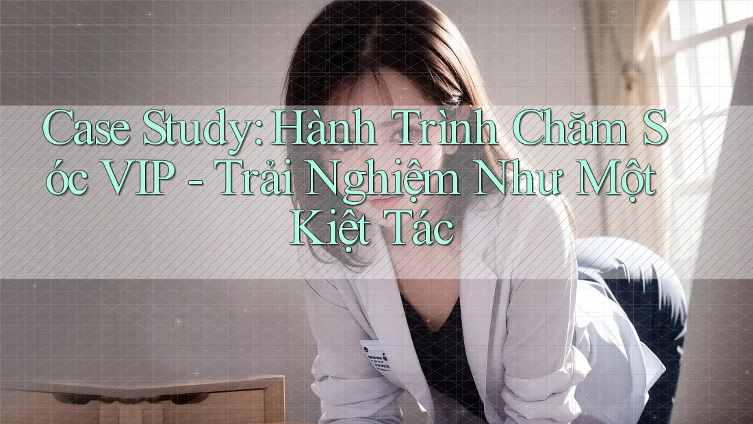 Case Study: Hành Trình Chăm Sóc VIP - Trải Nghiệm Như Một Kiệt Tác