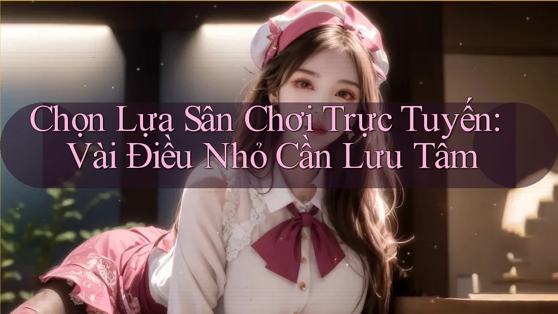 Chọn Lựa Sân Chơi Trực Tuyến: Vài Điều Nhỏ Cần Lưu Tâm Chọn Lựa Sân Chơi Trực Tuyến: Vài Điều Nhỏ Cần Lưu Tâm