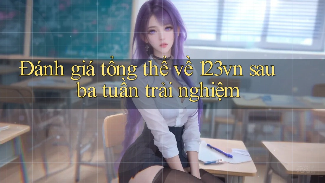 Đánh giá tổng thể về 123vn sau ba tuần trải nghiệm Đánh giá tổng thể về 123vn sau ba tuần trải nghiệm
