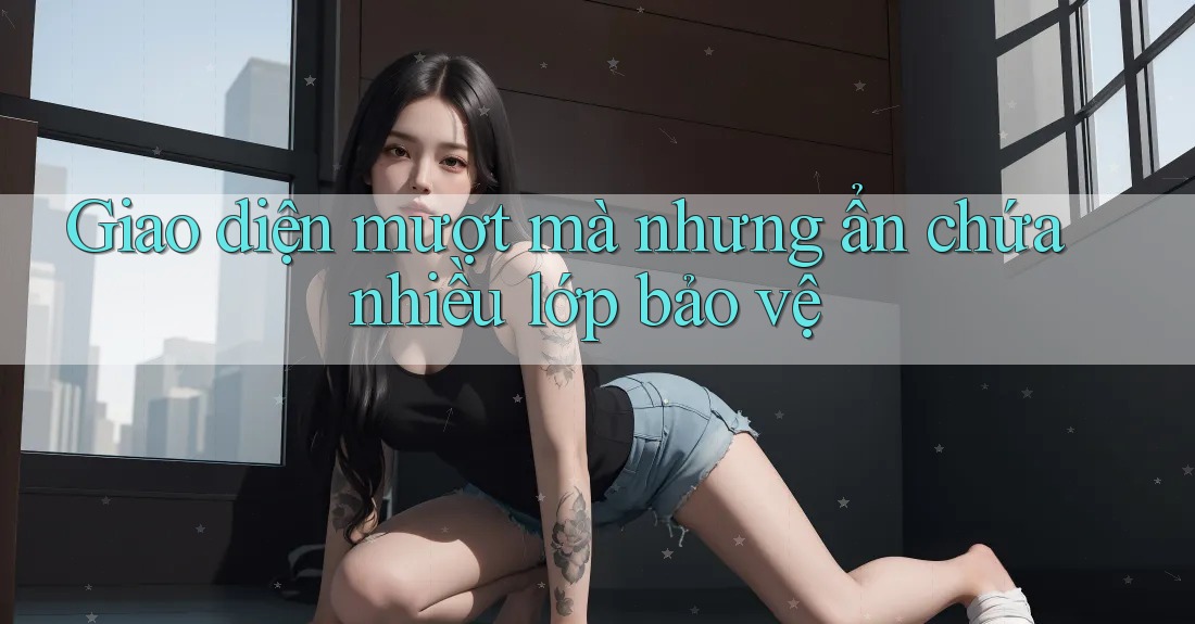 Giao diện mượt mà nhưng ẩn chứa nhiều lớp bảo vệ Giao diện mượt mà nhưng ẩn chứa nhiều lớp bảo vệ
