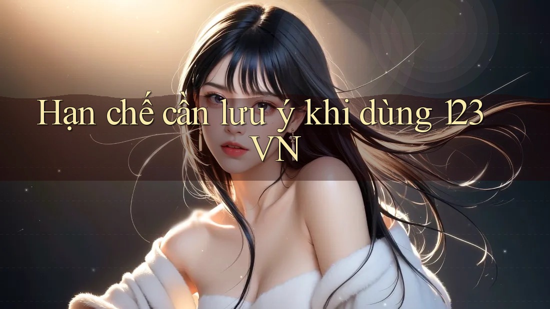 Hạn chế cần lưu ý khi dùng 123vn Hạn chế cần lưu ý khi dùng 123vn