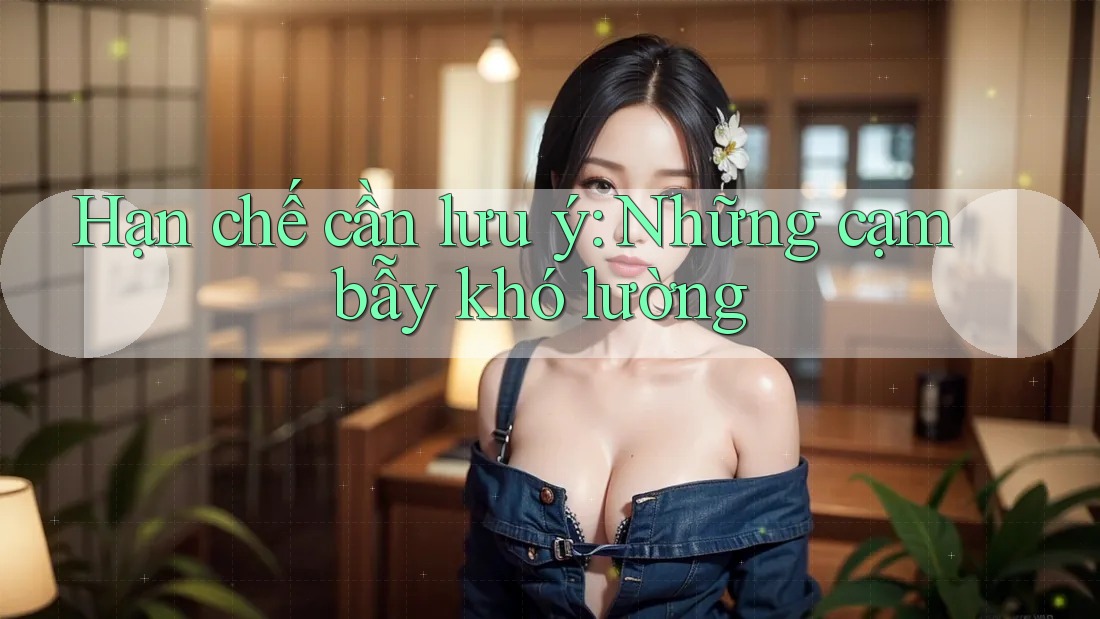 Hạn chế cần lưu ý: Những cạm bẫy khó lường Hạn chế cần lưu ý: Những cạm bẫy khó lường