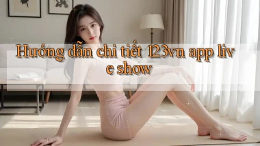 Hướng dẫn chi tiết 123vn app live show