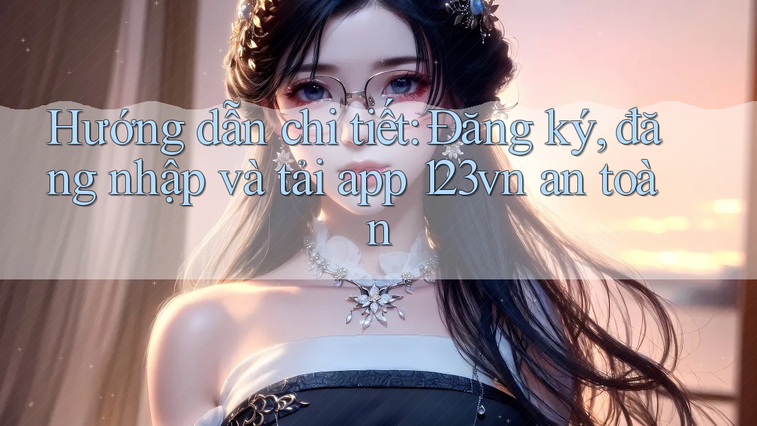Hướng dẫn chi tiết: Đăng ký, đăng nhập và tải app 123vn an toàn Hướng dẫn chi tiết: Đăng ký, đăng nhập và tải app 123vn an toàn