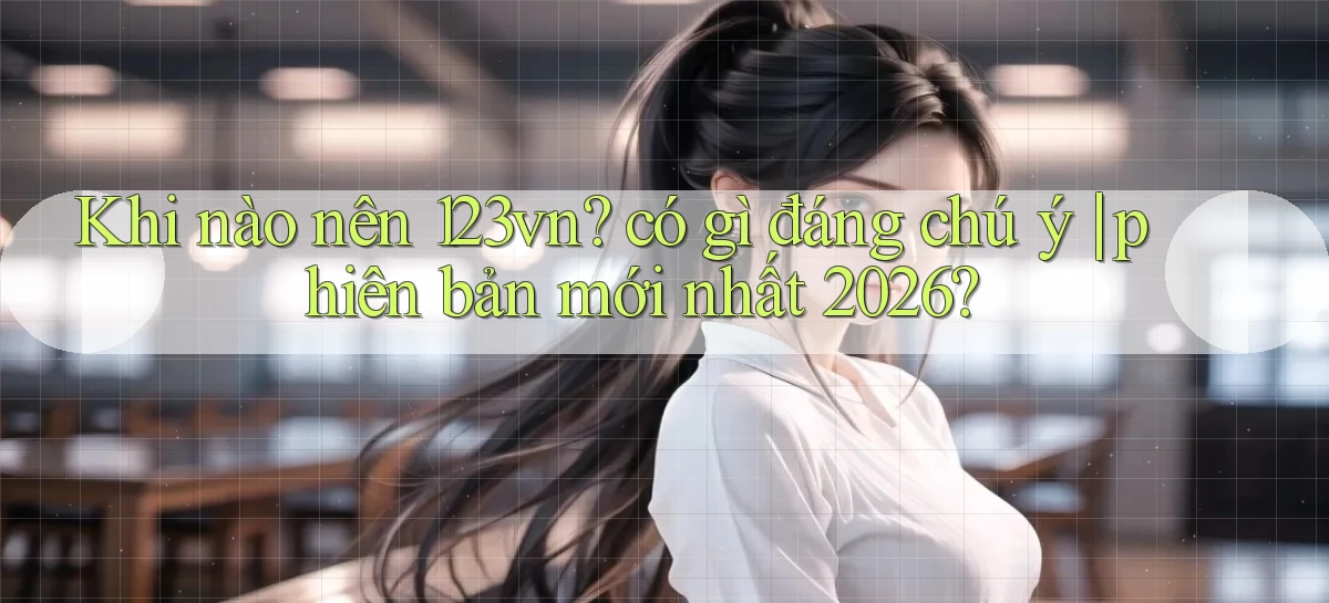 Khi nào nên 123vn có gì đáng chú ý phiên bản mới nhất 2026