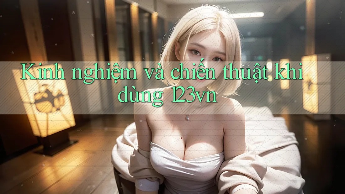 Kinh nghiệm và chiến thuật khi dùng 123vn