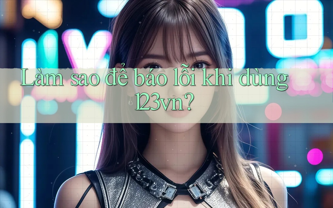 Làm sao để báo lỗi khi dùng 123vn? Làm sao để báo lỗi khi dùng 123vn?