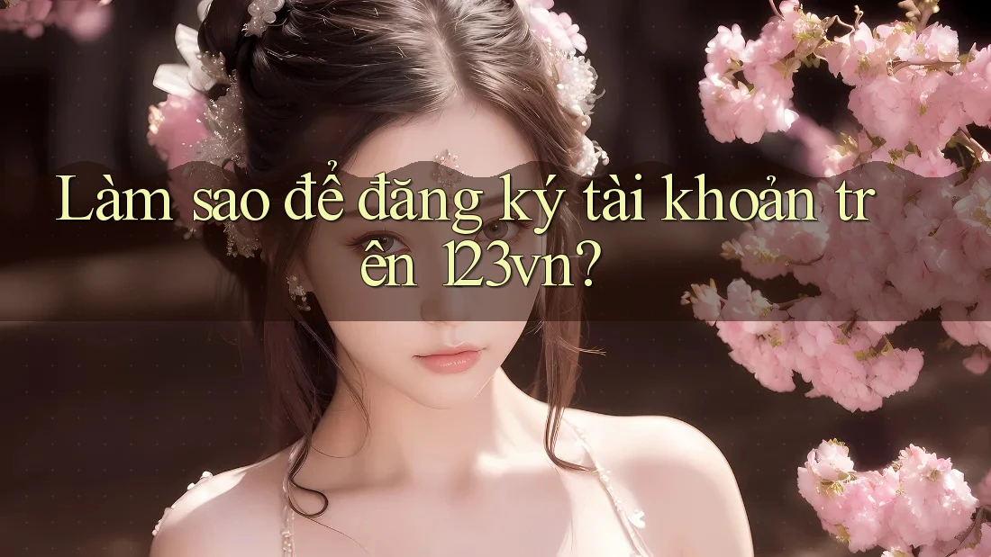 Làm sao để đăng ký tài khoản trên 123vn? Làm sao để đăng ký tài khoản trên 123vn?