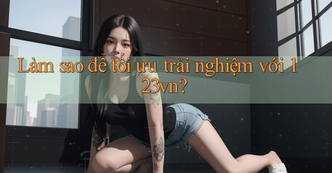 Làm sao để tối ưu trải nghiệm với 123vn? Làm sao để tối ưu trải nghiệm với 123vn?