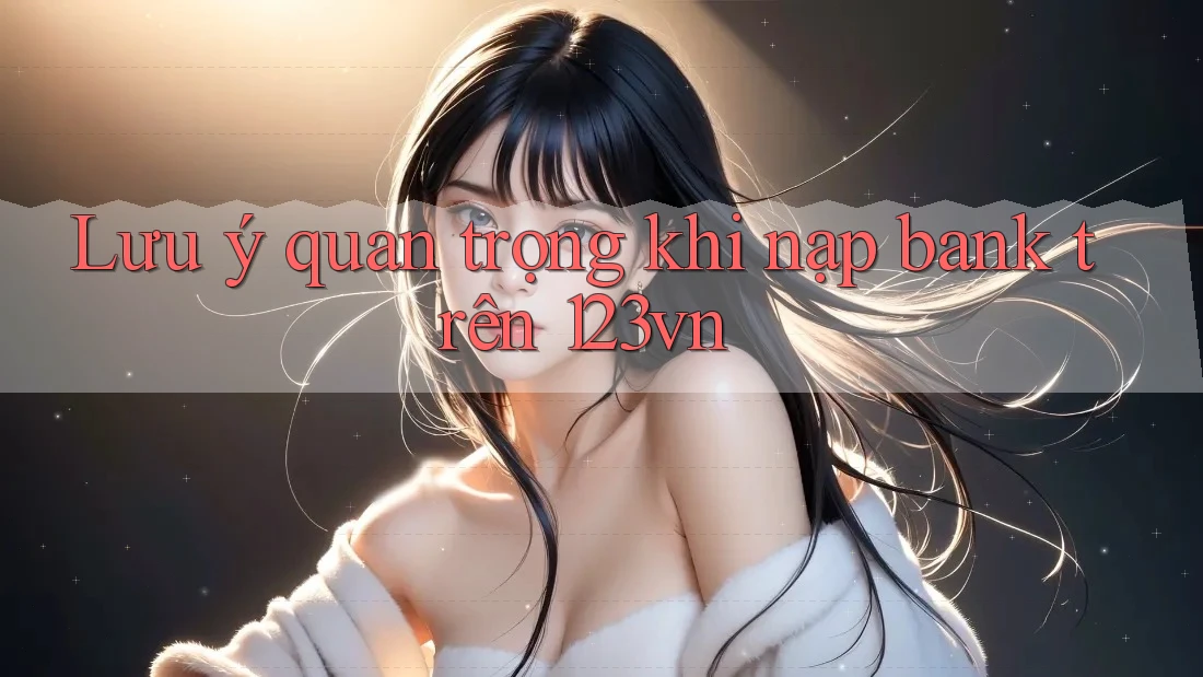 Lưu ý quan trọng khi nạp bank trên 123vn Lưu ý quan trọng khi nạp bank trên 123vn