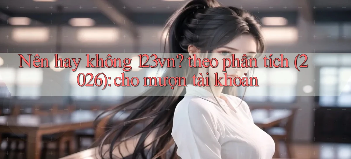 Nên hay không 123vn theo phân tích (2026) cho mượn tài khoản