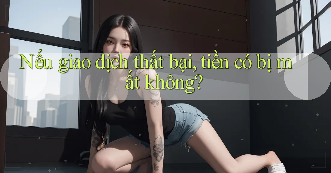 Nếu giao dịch thất bại, tiền có bị mất không?