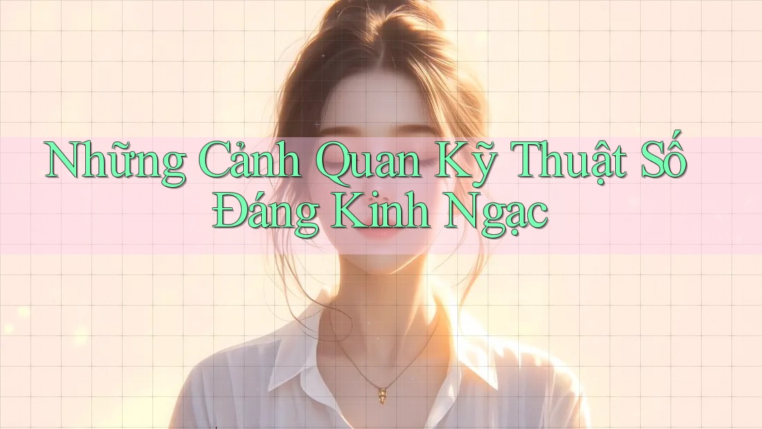 Những Cảnh Quan Kỹ Thuật Số Đáng Kinh Ngạc Những Cảnh Quan Kỹ Thuật Số Đáng Kinh Ngạc