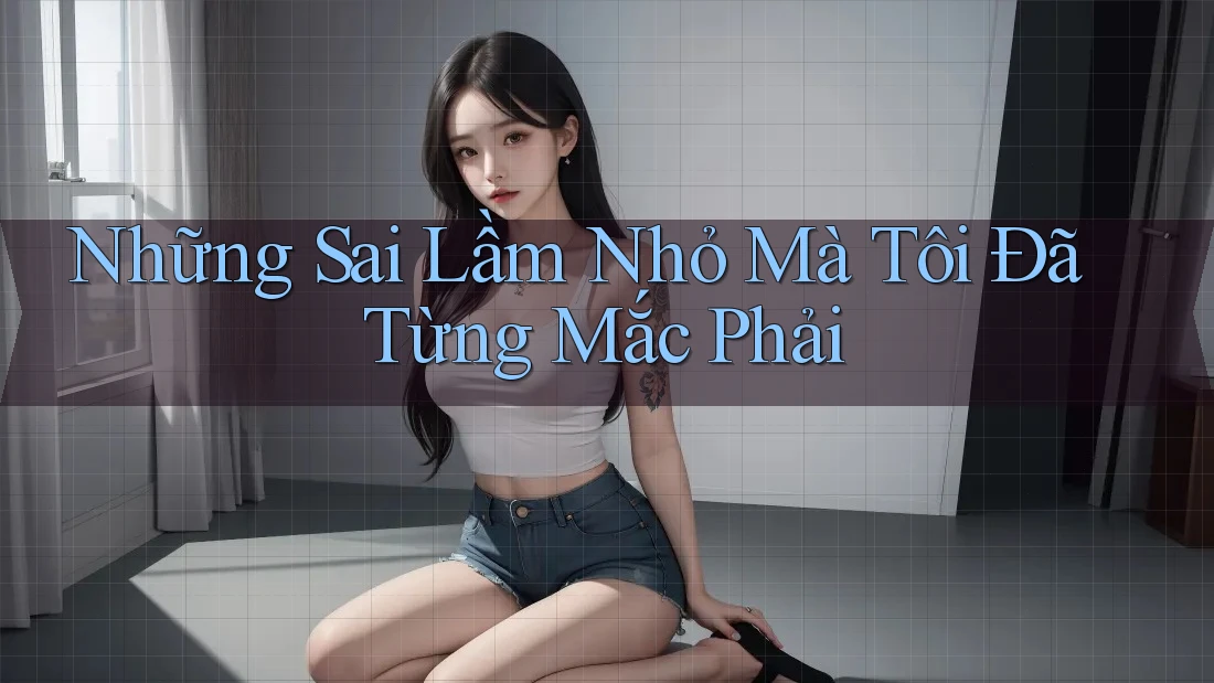 Những Sai Lầm Nhỏ Mà Tôi Đã Từng Mắc Phải Những Sai Lầm Nhỏ Mà Tôi Đã Từng Mắc Phải
