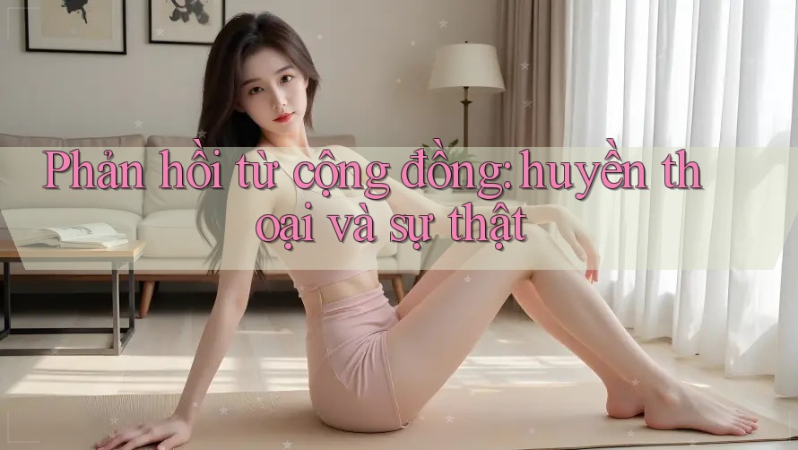 Phản hồi từ cộng đồng: huyền thoại và sự thật Phản hồi từ cộng đồng: huyền thoại và sự thật