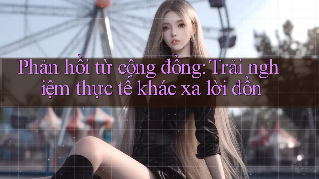 Phản hồi từ cộng đồng: Trải nghiệm thực tế khác xa lời đồn