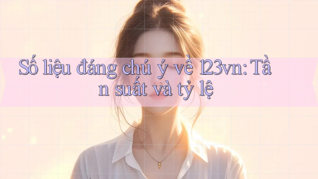 Số liệu đáng chú ý về 123vn: Tần suất và tỷ lệ Số liệu đáng chú ý về 123vn: Tần suất và tỷ lệ
