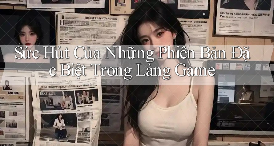 Sức Hút Của Những Phiên Bản Đặc Biệt Trong Làng Game Sức Hút Của Những Phiên Bản Đặc Biệt Trong Làng Game