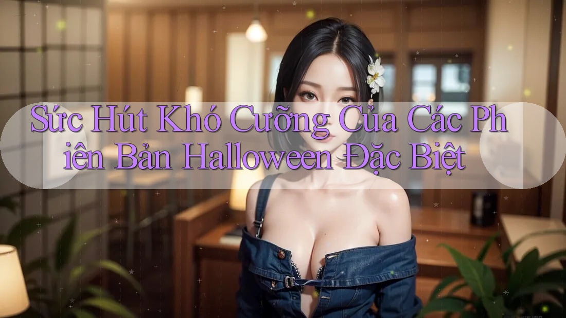 Sức Hút Khó Cưỡng Của Các Phiên Bản Halloween Đặc Biệt