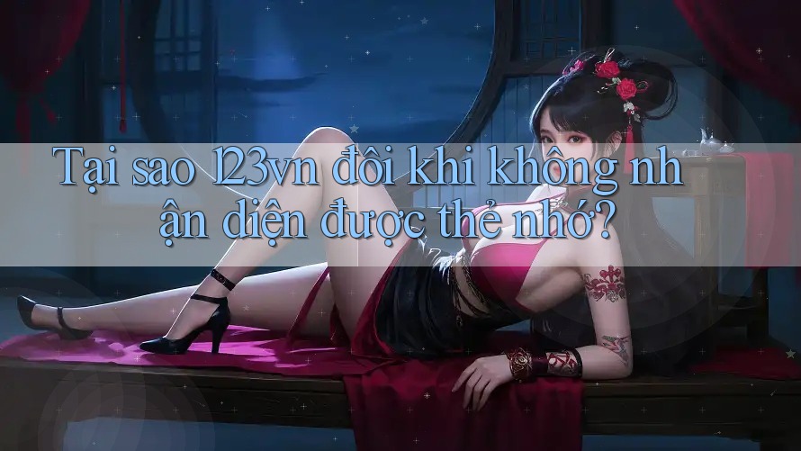 Tại sao 123vn đôi khi không nhận diện được thẻ nhớ?