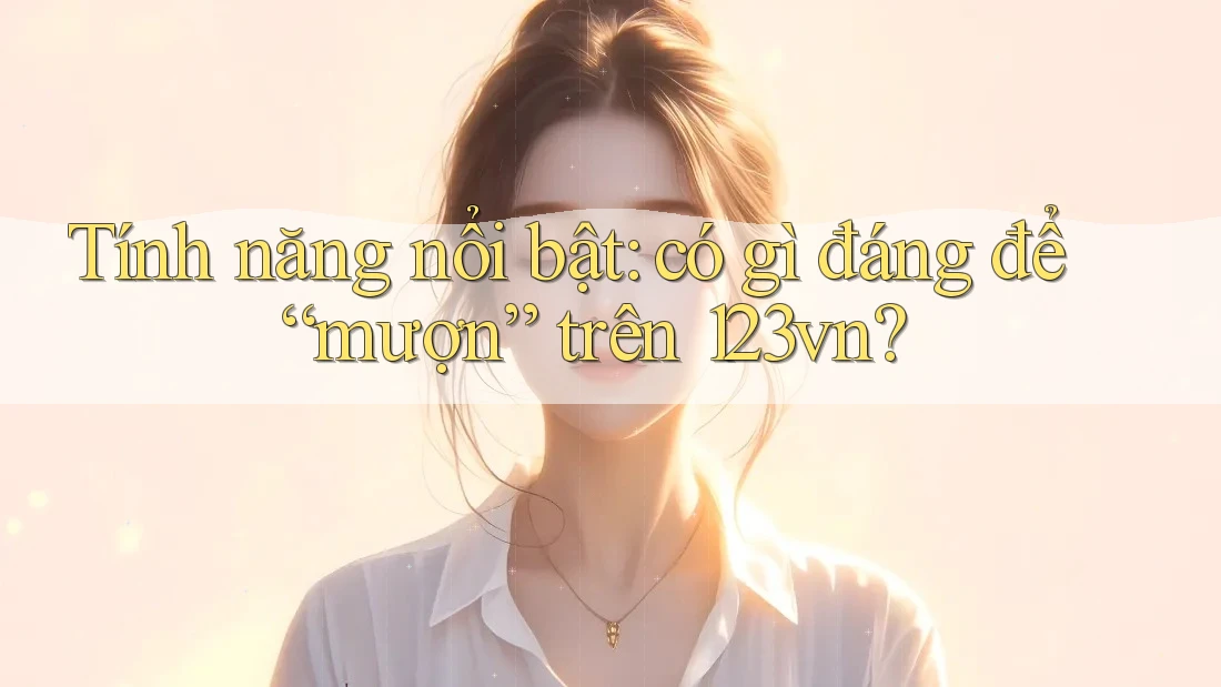 Tính năng nổi bật: có gì đáng để “mượn” trên 123vn? Tính năng nổi bật: có gì đáng để “mượn” trên 123vn?