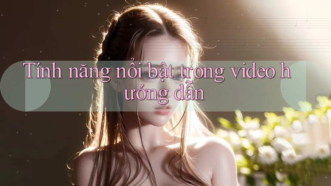Tính năng nổi bật trong video hướng dẫn Tính năng nổi bật trong video hướng dẫn