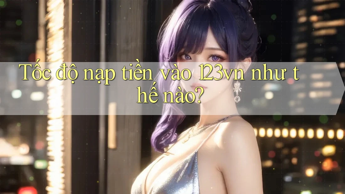 Tốc độ nạp tiền vào 123vn như thế nào?