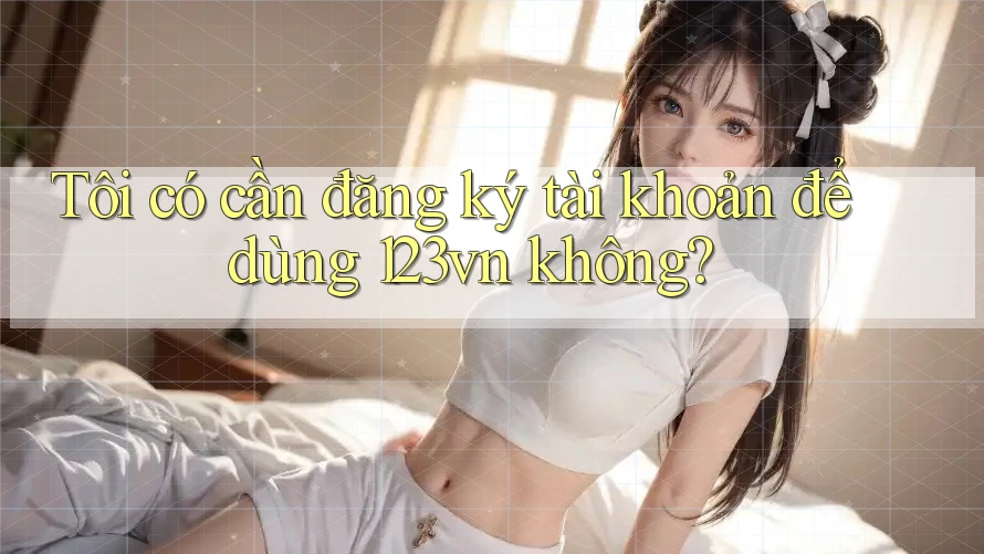 Tôi có cần đăng ký tài khoản để dùng 123vn không?