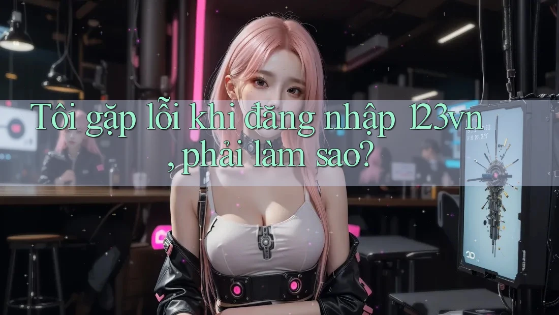 Tôi gặp lỗi khi đăng nhập 123vn, phải làm sao?