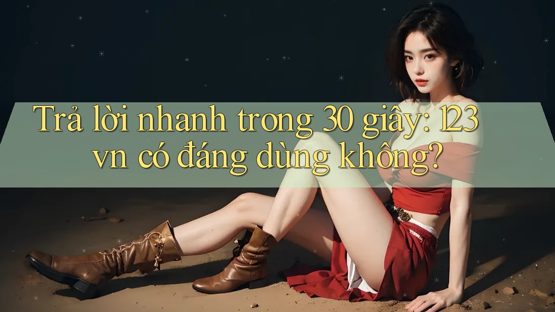 Trả lời nhanh trong 30 giây: 123vn có đáng dùng không? Trả lời nhanh trong 30 giây: 123vn có đáng dùng không?