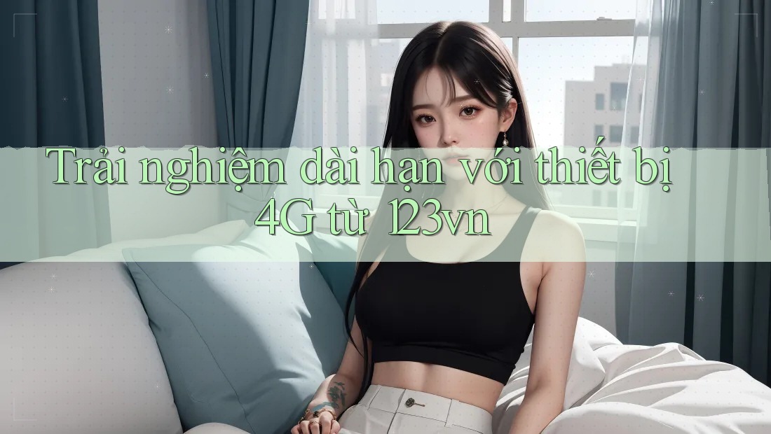 Trải nghiệm dài hạn với thiết bị 4G từ 123vn