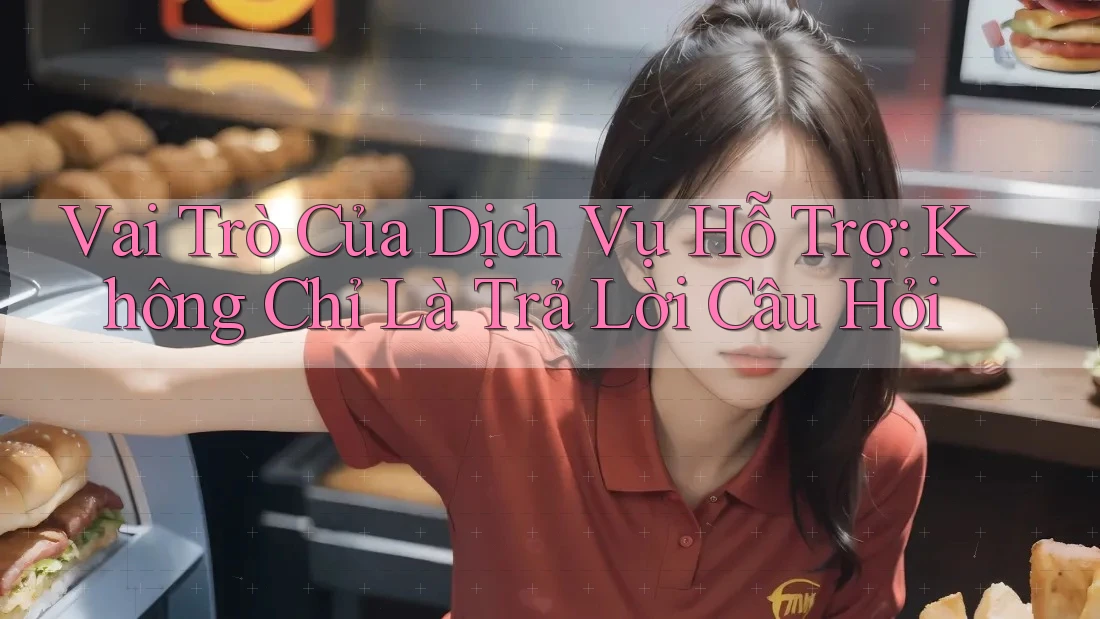 Vai Trò Của Dịch Vụ Hỗ Trợ: Không Chỉ Là Trả Lời Câu Hỏi Vai Trò Của Dịch Vụ Hỗ Trợ: Không Chỉ Là Trả Lời Câu Hỏi