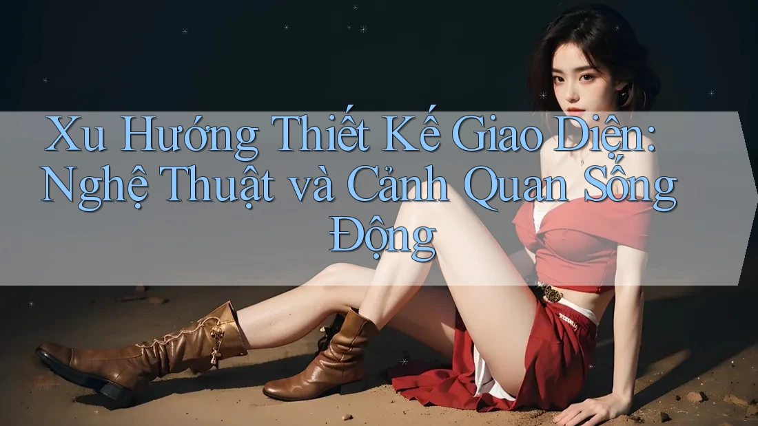Xu Hướng Thiết Kế Giao Diện: Nghệ Thuật và Cảnh Quan Sống Động Xu Hướng Thiết Kế Giao Diện: Nghệ Thuật và Cảnh Quan Sống Động