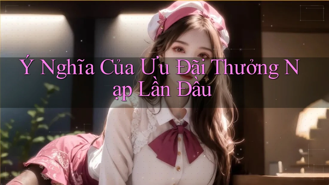 Ý Nghĩa Của Ưu Đãi Thưởng Nạp Lần Đầu Ý Nghĩa Của Ưu Đãi Thưởng Nạp Lần Đầu